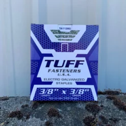 NORTH WEST STAPLE TUFF GALVANIZED STAPLES FOR RAPID 11 HAMMER TACKER 3/8" Logging & Forestry