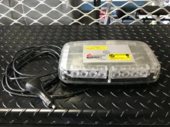 ALT ENTERPRISES Truck Accessories ALT MINI BAR AMBER LED LIGHT, 8 FLASH PATTERNS