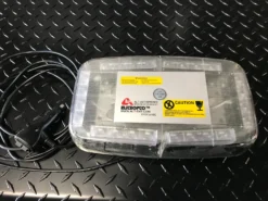 ALT ENTERPRISES Truck Accessories ALT MINI BAR AMBER LED LIGHT, 8 FLASH PATTERNS