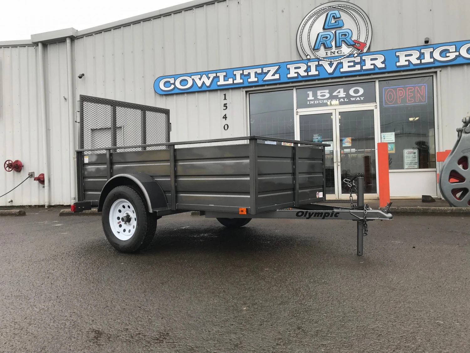 Tractor Implements Olympic Deluxe Landscape Trailer 3 Tractor Implements Olympic Deluxe Landscape Trailer