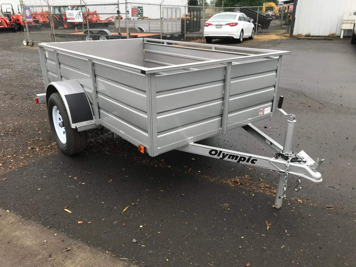 Tractor Implements Olympic Deluxe Landscape Trailer 7 Tractor Implements Olympic Deluxe Landscape Trailer