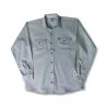 CODET Rugged Work Wear Hickory Shirt Long Sleeve Button Big Bill