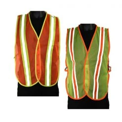2WI Safety & First Aid Blaze Safety Mesh Vests