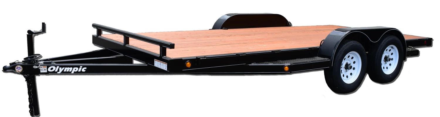 Olympic Deluxe Auto Hauler 10K Trailer Tractor Implements 3 Olympic Deluxe Auto Hauler 10K Trailer Tractor Implements