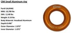 Vertical Supply Co CMI Aluminum Rings Arborists & Tree Care