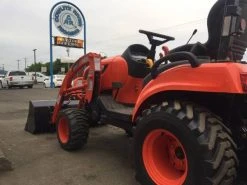 CS2210 Kioti Tractor, SL2410 Loader, And SB2410L Backhoe KIOTI Tractors