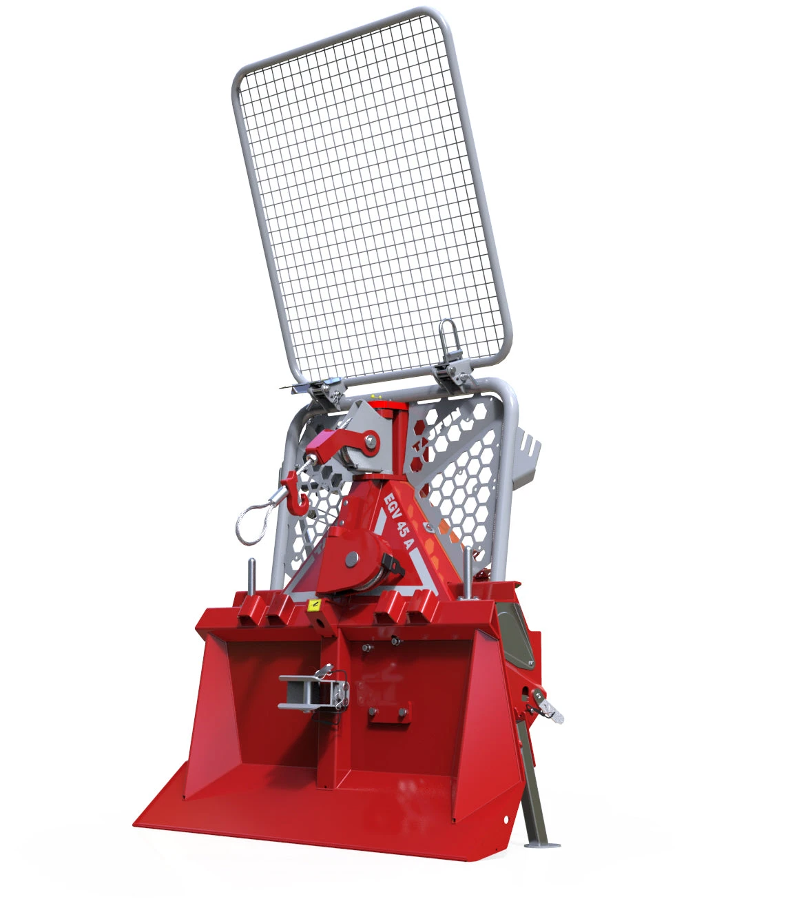 Tajfun Single Drum Logging Winch #EGV 45 A Tractor Implements 2 Tajfun Single Drum Logging Winch #EGV 45 A Tractor Implements