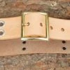 GRIZZLY PEAKS ENTERPRISES Logging & Forestry Leather Belt With Eyelets