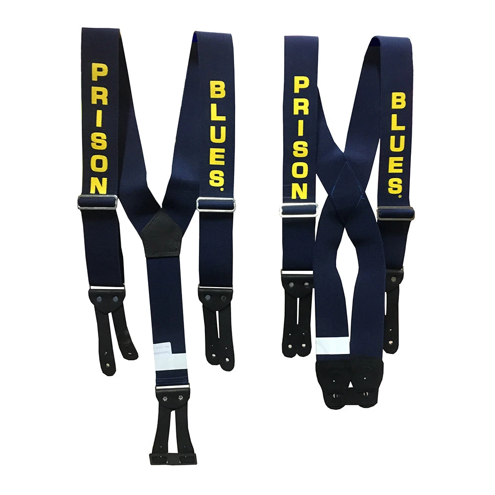 Prison Blues Suspenders 3 Prison Blues Suspenders