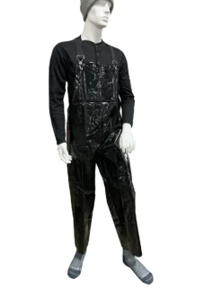 Louisiana Professional Wear Rugged Work Wear Black Rain Bib LPW