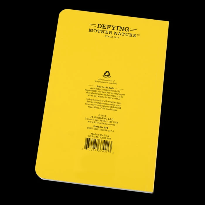 Rite In The Rain Field-Flex Cover "Pocket" Book Logging & Forestry 5 Rite In The Rain Field-Flex Cover "Pocket" Book Logging & Forestry