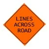 Cowlitz River Rigging Road Building Supplies Sign - Lines Across Road