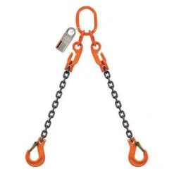 Cowlitz River Rigging Pewag 2-Leg Chain Sling With Shortening Hooks Grade 100 X 8' Long Rigging Supplies