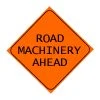 Cowlitz River Rigging Sign - Road Machinery Ahead 1 Cowlitz River Rigging Sign - Road Machinery Ahead