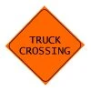 Cowlitz River Rigging Sign - Truck Crossing